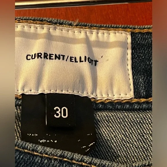 CURRENT ELLIOTT The Stiletto Divina Destroyed Skinny Jeans 30 Women - Picture 9 of 11